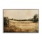 Stupell Industries Neutral Meadow Landscape Framed Giclee Wall Art Design by Lazar Studio